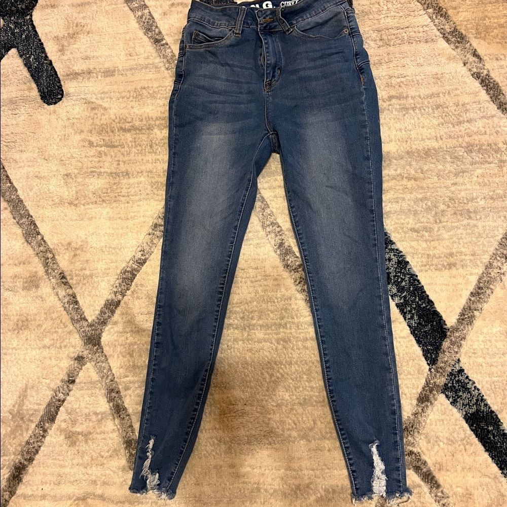 Curvy fitted shape jeans